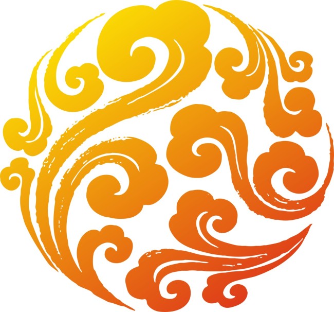 中國古典祥云圖案