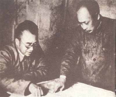 陳毅和朱老總