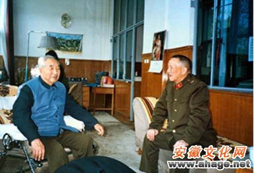 徐老總和洪學智上將