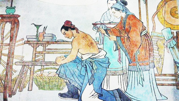 連環畫“岳母刺字”