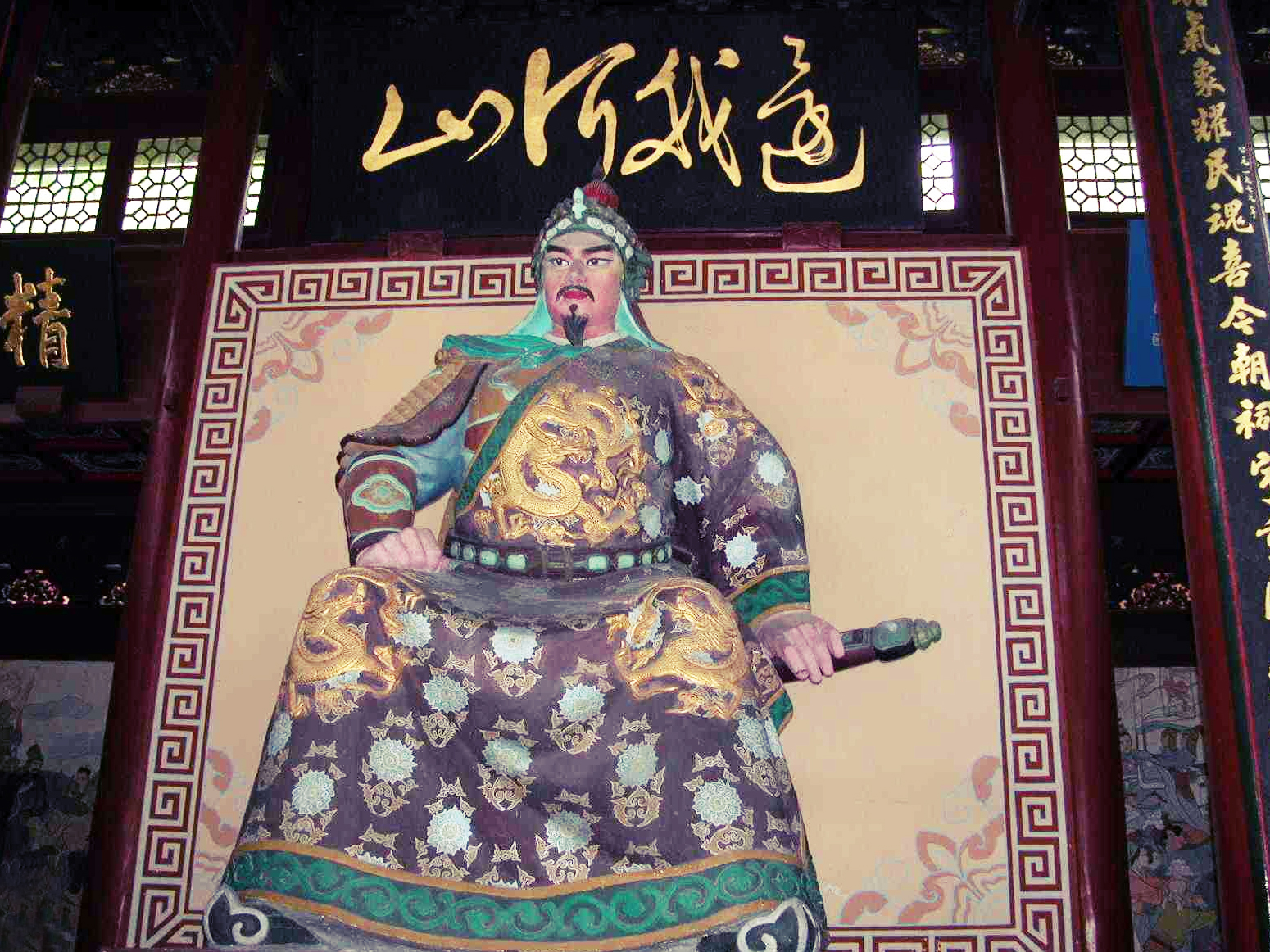 杭州岳王廟——精忠岳飛