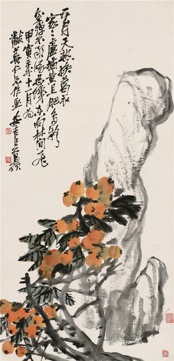 吳昌碩國畫大寫意欣賞