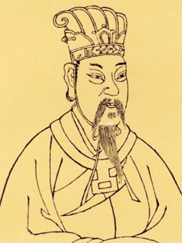 漢宣帝劉詢畫像