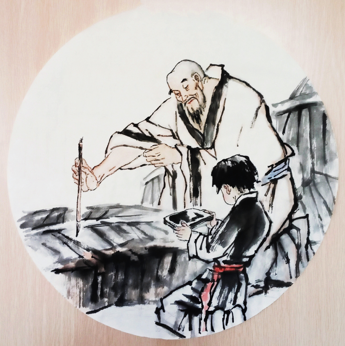 懷素書蕉圖
